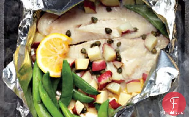 Tilapia Piccata Cu Mazăre