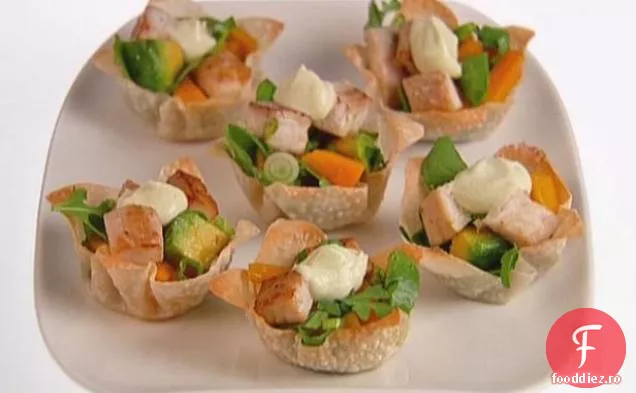 Tacos de pește Tilapia cu rucola