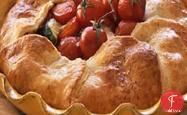 Roșii Cherry, Bocconcini Și Plăcintă Cu Dovlecei
