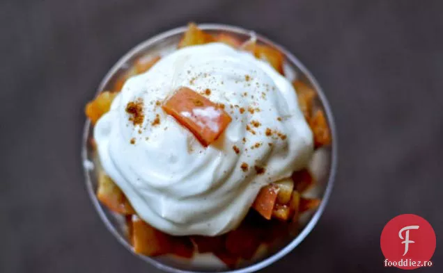 Parfait De Plăcintă Cu Mere Cu Quinoa Condimentată
