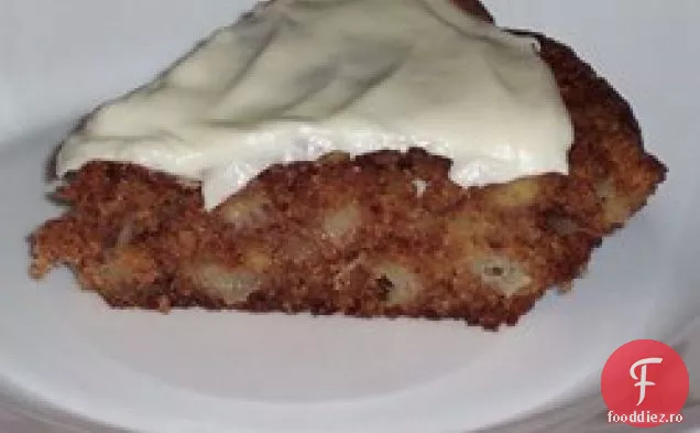 Plăcintă cu mere franceză cu Topping de cremă de brânză