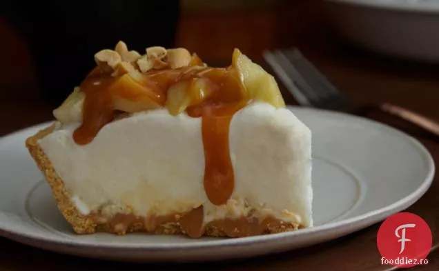 Plăcintă Cu Înghețată Cu Mere Caramel