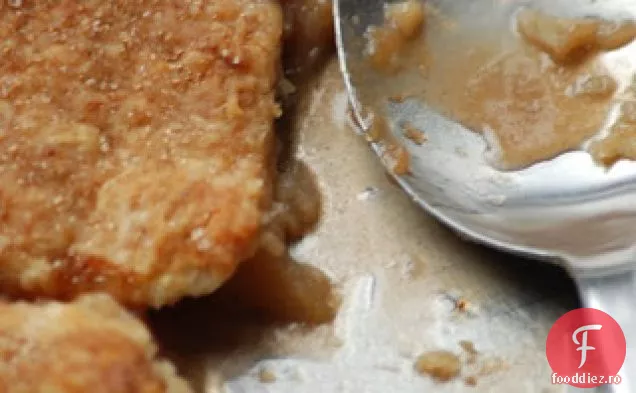 Skillet Plăcintă Cu Mere