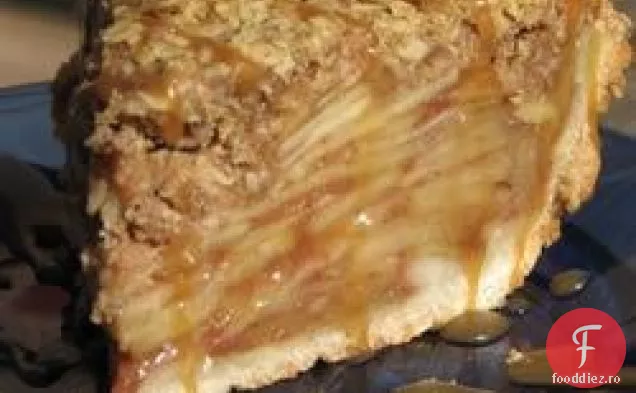 Plăcintă olandeză cu mere cu fulgi de ovăz Streusel