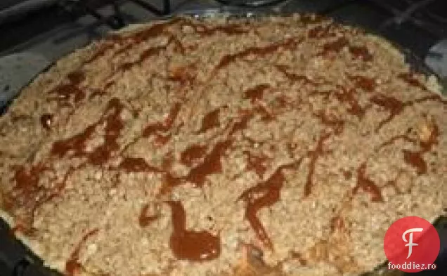 Plăcintă Cu Crumble De Mere Caramel