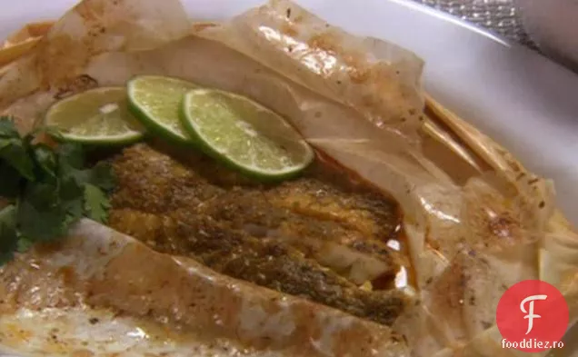 Buzunare Tilapia cu Mojo Cilantro-Lemongrass