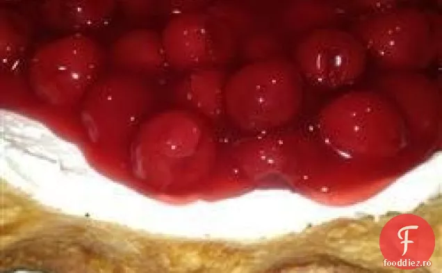 Desert Cu Cheesecake Cu Cireșe