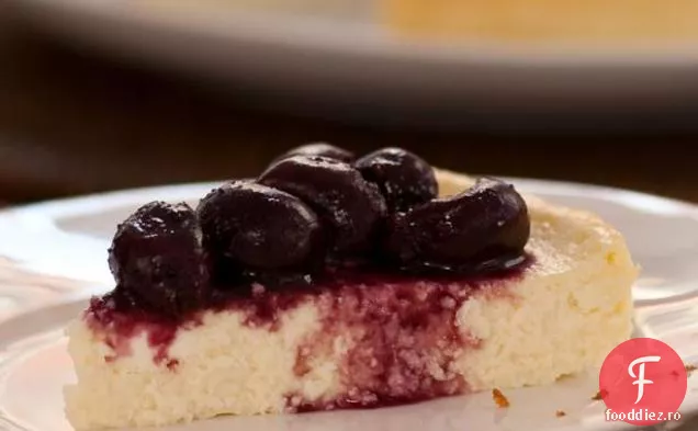 Cheesecake Cu Ricotta Cu Cireșe