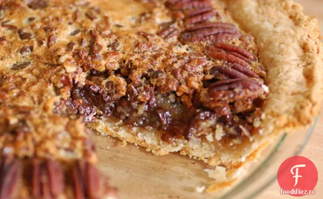 Plăcintă Cu Pecan Cu Ciocolată