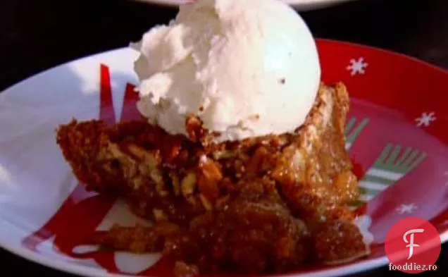 Maple Pecan Pie A La Mode
