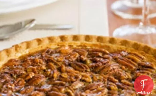 Plăcintă Cu Pecan Cu Ciocolată Neagră