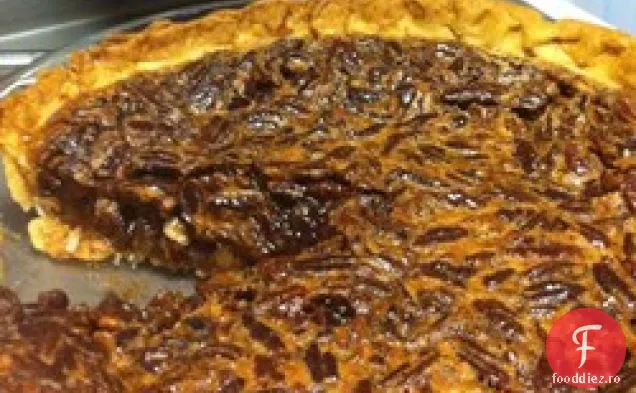 Plăcintă Cu Pecan Cu Ciocolată Cu Lapte
