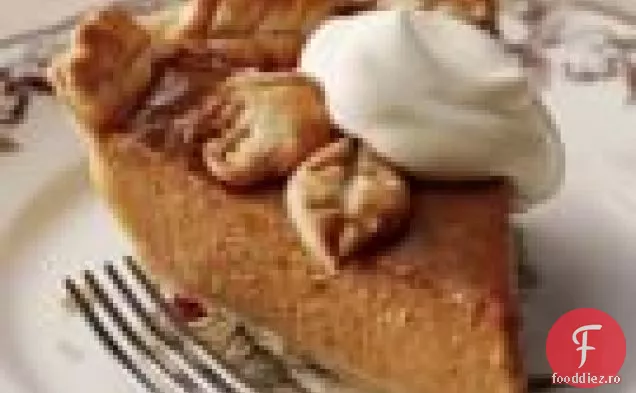 Plăcintă cu unt de dovleac Bourbon-pecan