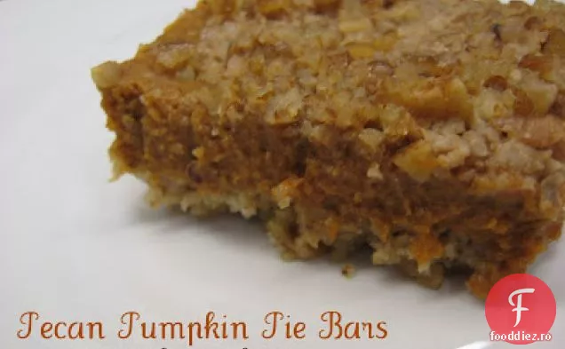 Carrie ' s Pecan Pumpkin Pie Baruri