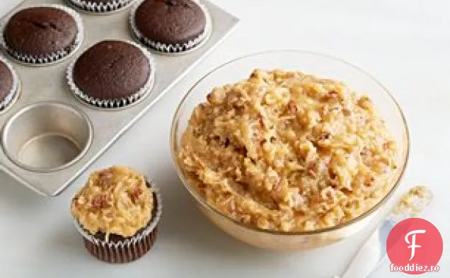 Umplutură și glazură de nucă de cocos-Pecan