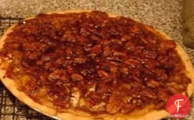Plăcintă cu dovleac caramel-pecan