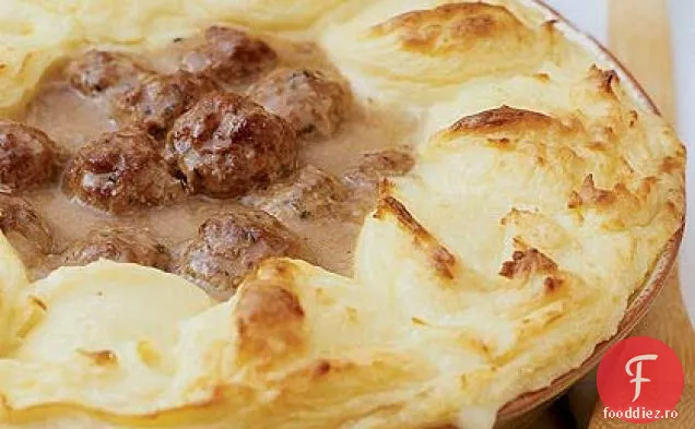 Plăcintă de cioban de chiftele