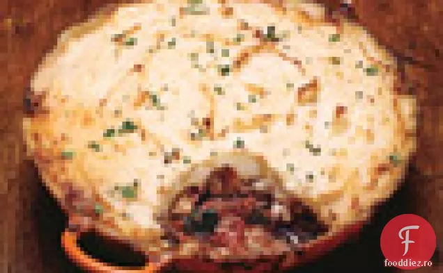 Plăcintă de cioban de miel și vinete
