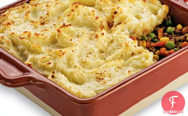 Încălziți și mâncați plăcinta ciobanului