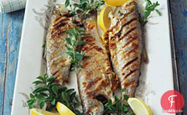 Păstrăv La Grătar Cu Oregano
