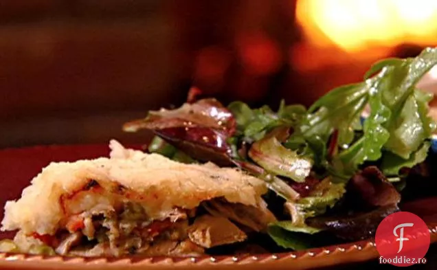 Plăcintă de Ciobanesc de curcan cu piure de cartofi rămas