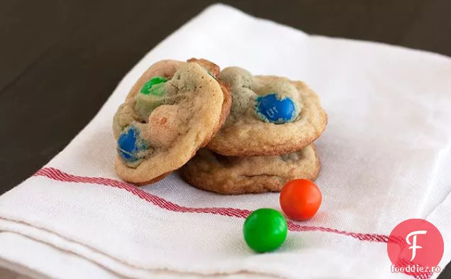 Covrig M & M cookie-uri