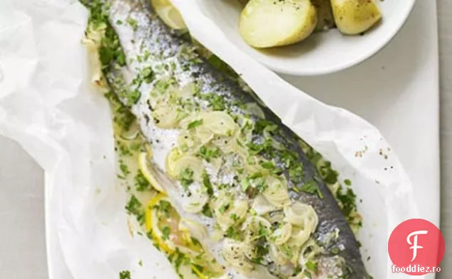 Păstrăv Copt În Hârtie