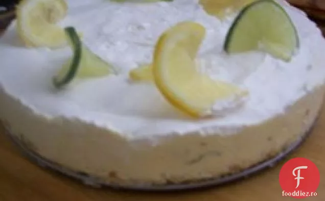Cheesecake Cu Șifon Daiquiri Cu Crustă De Covrig