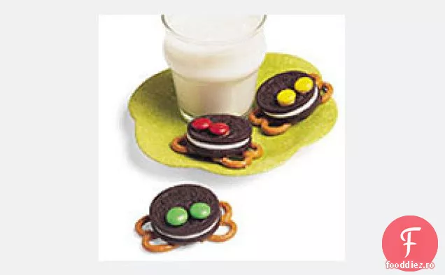 Broaște cu unt de arahide OREO