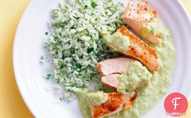 Pui Cu Sos De Smântână Poblano