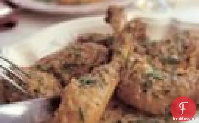 Saut Carne De Pui In Riesling