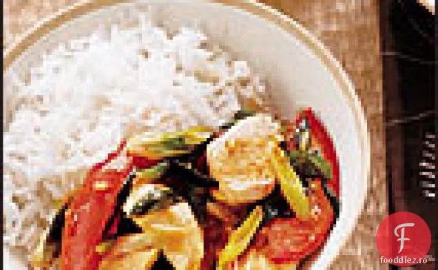Busuioc thailandez și pui Chile