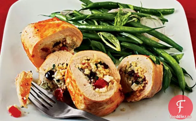 Pui Umplut Cu Cuscus