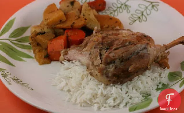 Crockpot Miere Și Caise Glazurate Rață