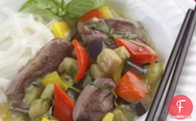 Curry Verde Thailandez Cu Rață