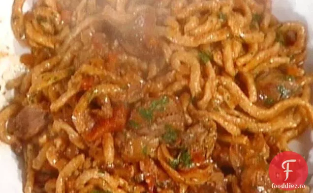 Bigoli cu Ragu de rață