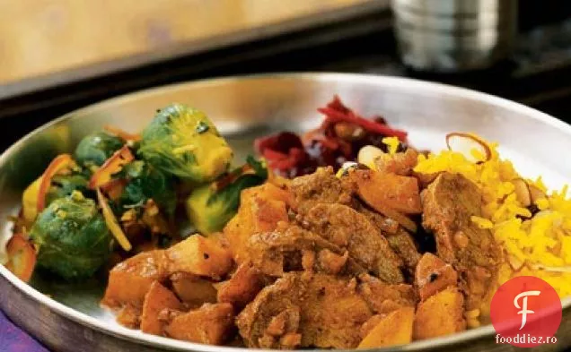 Goan Duck Vindaloo în sos Cayenne fierbinte și acru