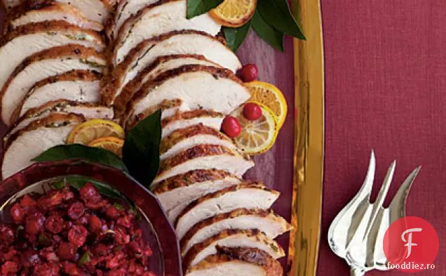 Piept De Curcan La Grătar Cu Citrice