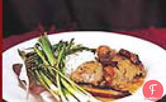 Curcan fiert cu vin cu Porcini