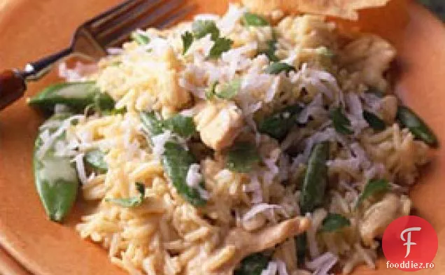Curcan Cu Orez Curry Cu Nucă De Cocos