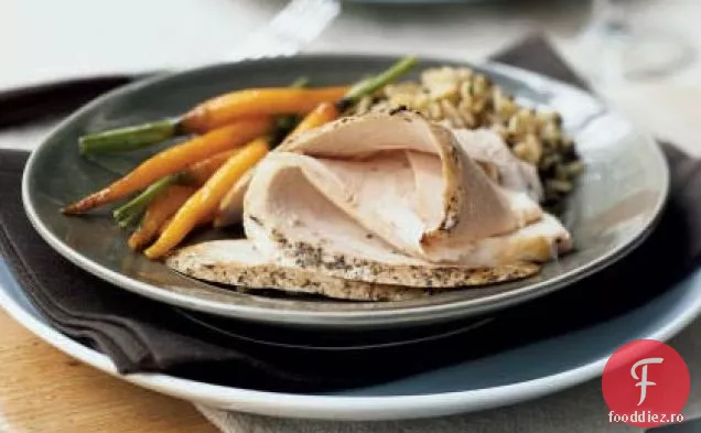 Piept de curcan provensal cu Jus
