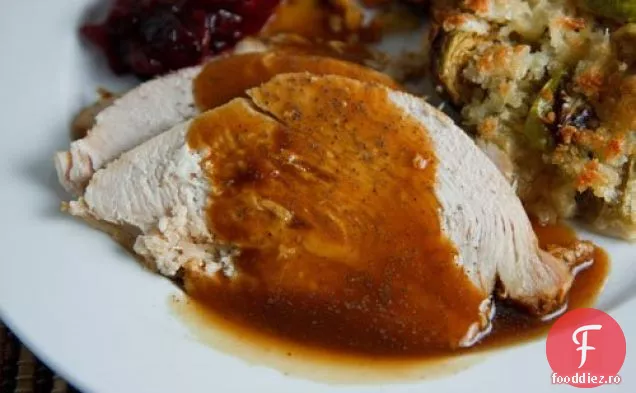 Piept de curcan prăjit cu arțar și Chipotle
