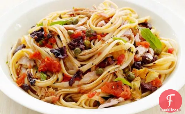Linguine cu ton Puttanesca