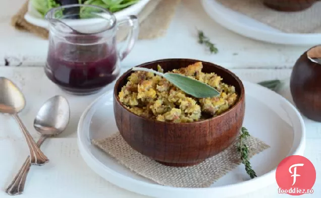 Turcia-salvie Cornbread umplutura