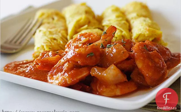 Sambal Udang / Sambal de creveți