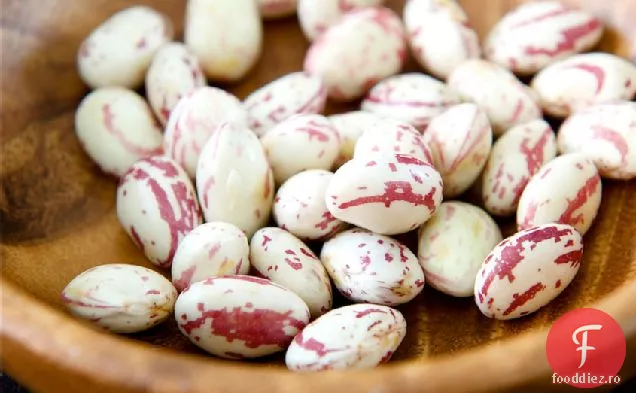 Fasole Proaspătă Borlotti, Creveți Tigru Și Chorizo Horneado
