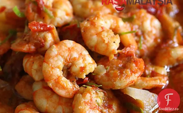Rețetă Sambal Udang (Sambal de creveți)
