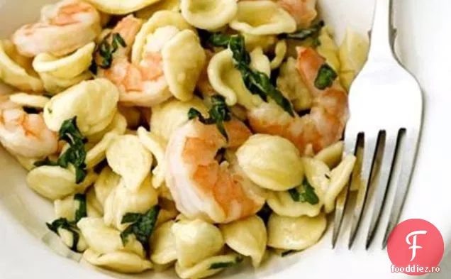 Orecchiette De Creveți Cu Busuioc Și Unt De Creveți