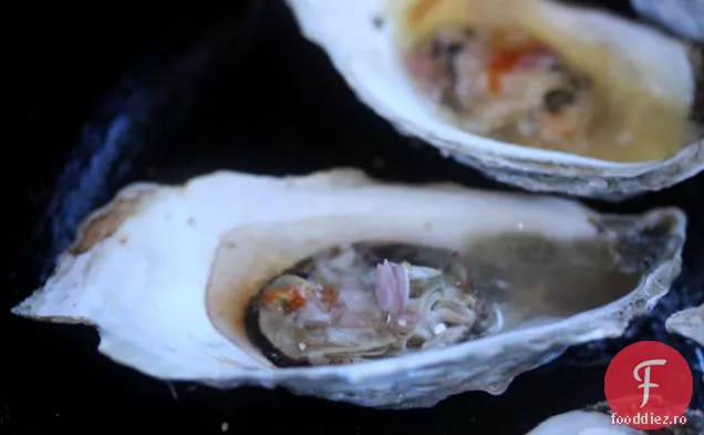 Stridii fripte cu unt Siracha-lime