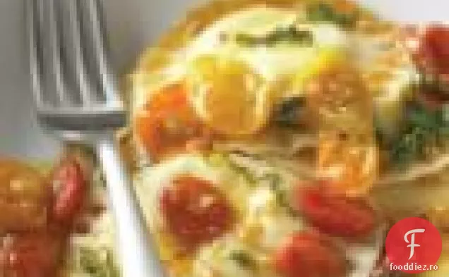 Ravioli De Brânză Cu Sos De Roșii Cherry